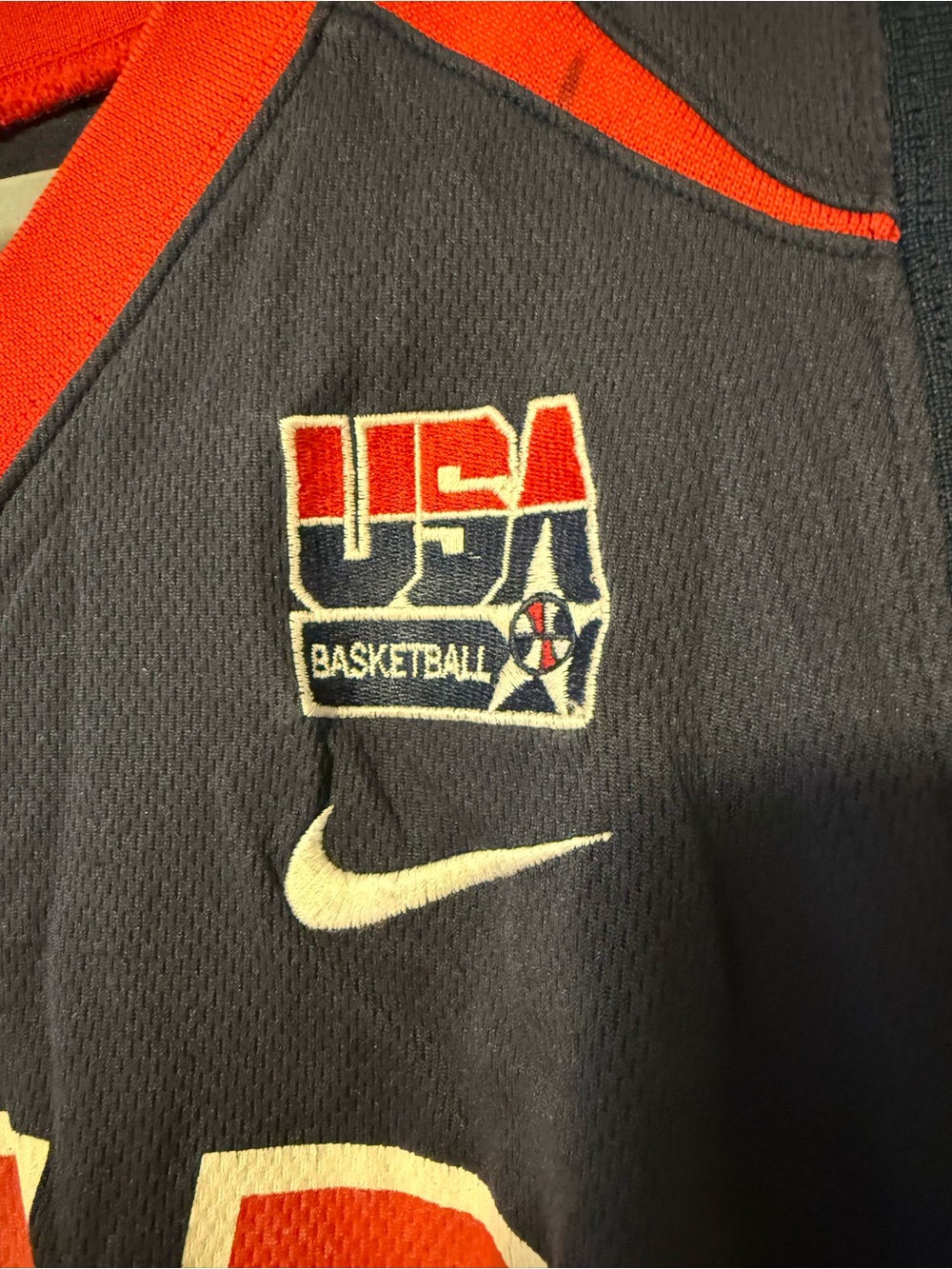 Vintage Nike Team USA Olympics Basketball LeBron James #6 Jersey Men’s Large - Picture 3 of 6